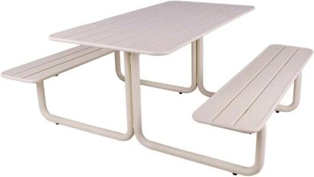 MaximaVida metalen picknicktafel Brasil ivoor