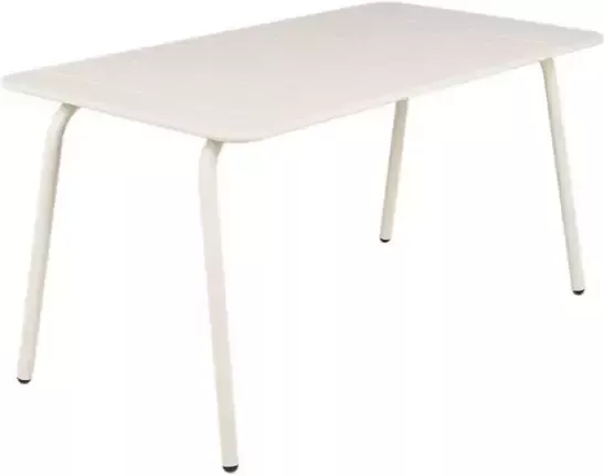 MaximaVida Metalen tuintafel Max ivoor