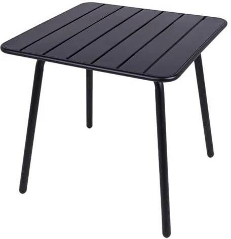 MaximaVida Metalen tuintafel Max zwart