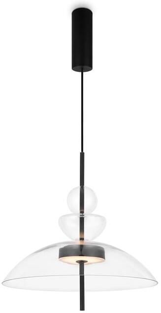 Maytoni Hanglamp Bangkok Zwart Ø40