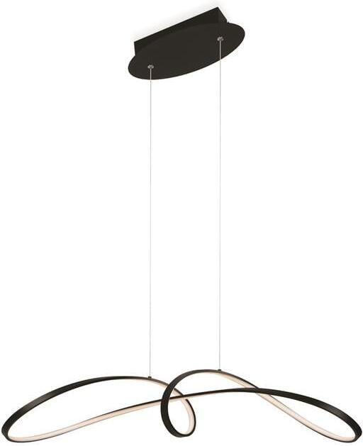 Maytoni Hanglamp Curve Zwart