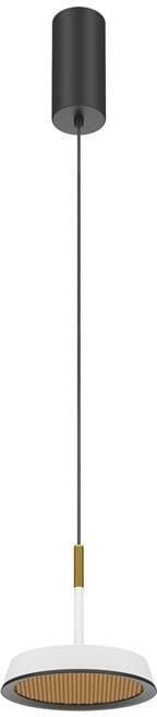 Maytoni Hanglamp El Wit met goud Ø15 3