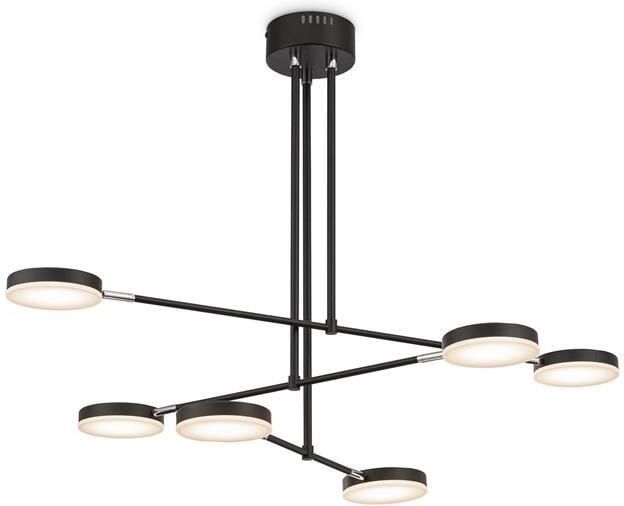 Maytoni Hanglamp Fad Zwart