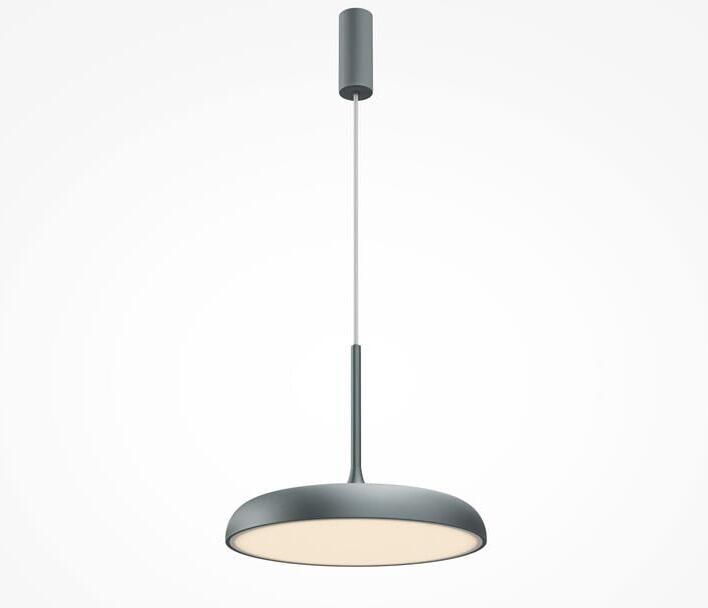 Maytoni Hanglamp Gerhard Grijs Ø40
