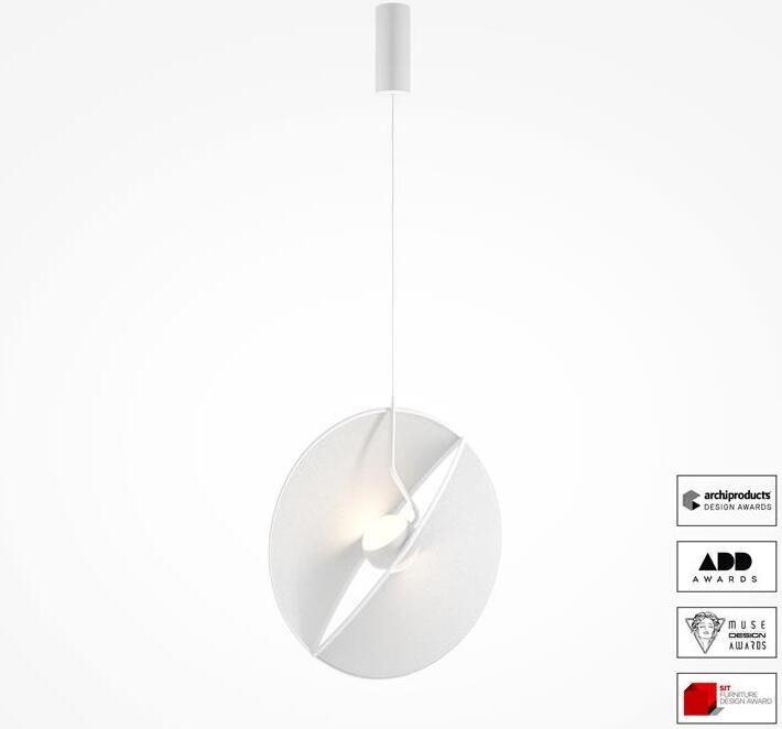 Maytoni Hanglamp Reflex Wit Ø45