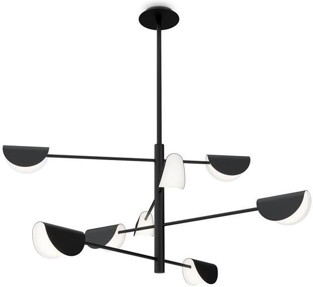 Maytoni Kroonluchter Mollis Zwart