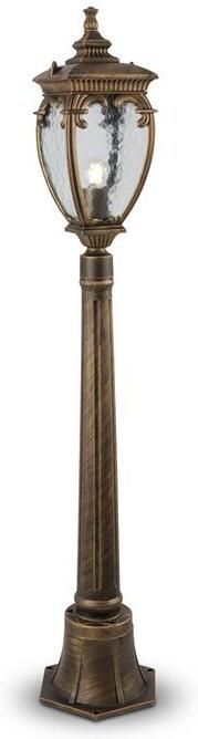 Maytoni Outdoor Landschapsverlichting Fleur Zwart met goud Ø15