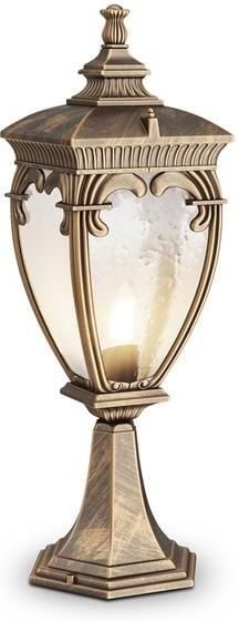 Maytoni Outdoor Landschapsverlichting Fleur Zwart met goud Ø15