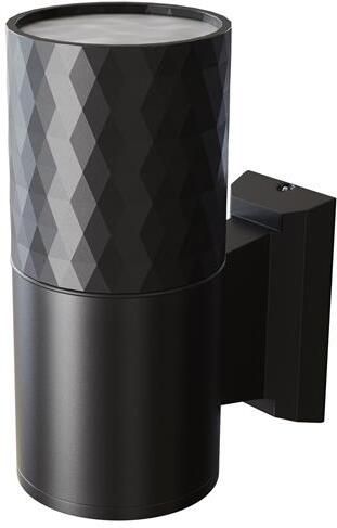 Maytoni Outdoor Wandlamp Bowery Zwart Ø6 5