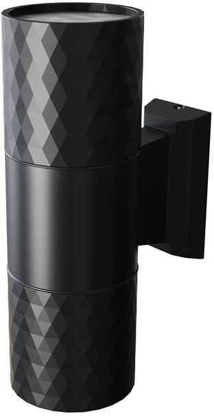 Maytoni Outdoor Wandlamp Bowery Zwart Ø6 5