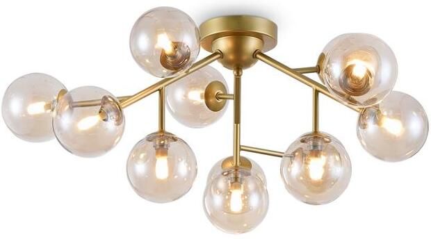 Maytoni Plafondlamp Dallas Goud Ø60