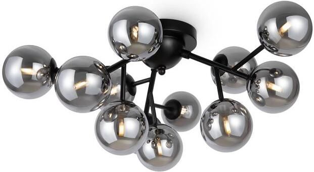 Maytoni Plafondlamp Dallas Zwart Ø60