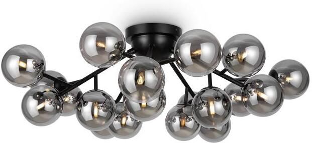 Maytoni Plafondlamp Dallas Zwart Ø75