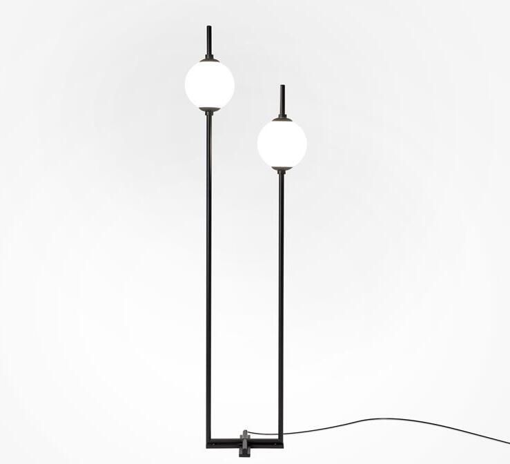 Maytoni Vloerlamp The Sixth Sense Zwart Ø18