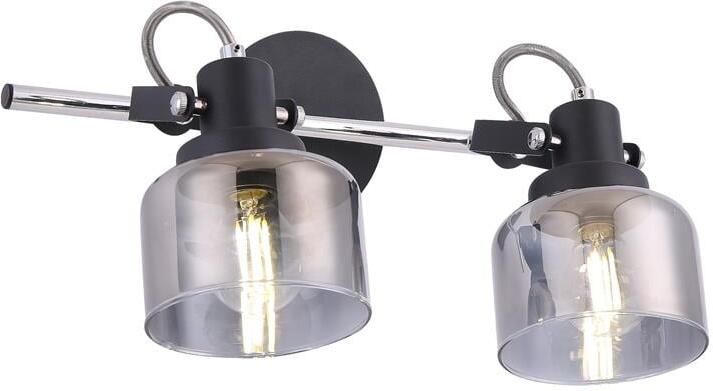 Maytoni Wandlamp 3 Zwart en chroom