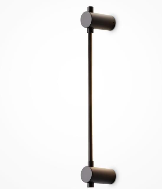 Maytoni Wandlamp Rotta Zwart Ø5