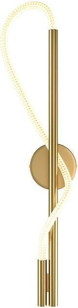 Maytoni Wandlamp Tau Goud Ø13