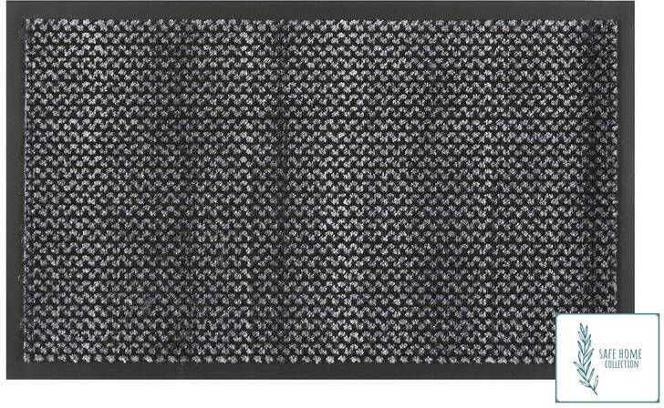 MD-Entree Antibacteriële schoonloopmat Bink Graphite 45 x 75 cm