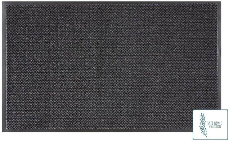MD-Entree Antibacteriële schoonloopmat Graphite 75 x 120 cm