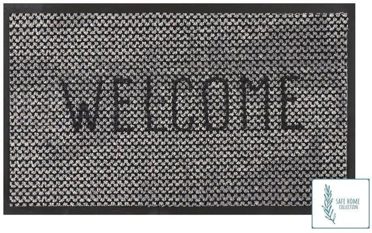 MD-Entree Antibacteriële schoonloopmat Welcome 45 x 75 cm