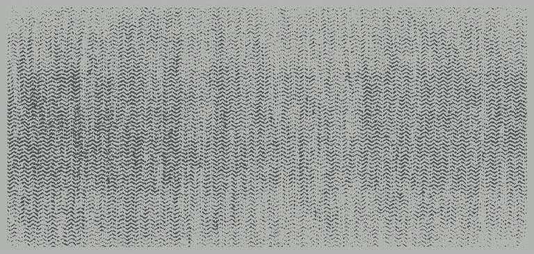 MD-Entree Design mat Universal Zigzag Grey 67 x 150 cm