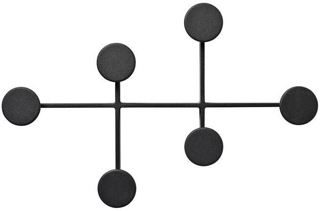 Menu Afteroom Wandkapstok 37x24cm Metaal Zwart - Foto 3