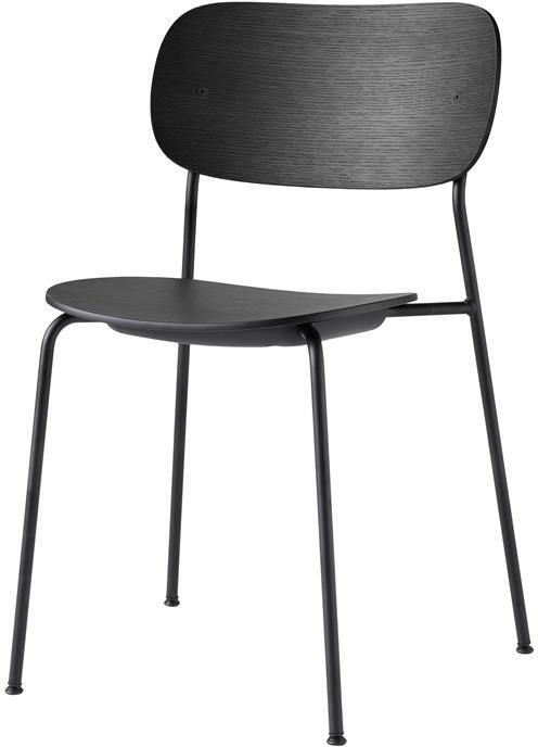 Audo Copenhagen Co Eetkamerstoel Zwart Eiken zwart - Foto 2