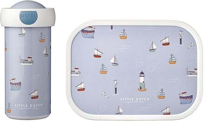 Mepal Lunchset Campus (schoolbeker en lunchbox) Little Dutch Sailors bay