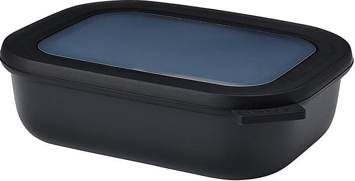 Mepal Multikom Cirqula rechthoekig 1000 ml Nordic black