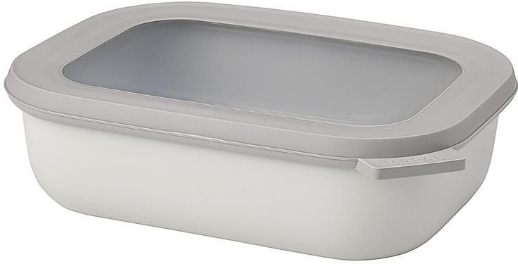 Mepal Multikom Cirqula rechthoekig 1000 ml Nordic white
