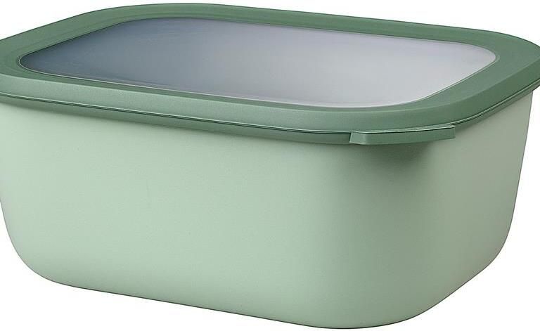 Mepal Multikom Cirqula rechthoekig 3000 ml Nordic sage