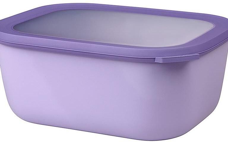 Mepal Multikom Cirqula rechthoekig 3000 ml Vivid lilac
