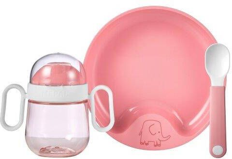 Mepal Babyservies Mio 3-delig deep pink