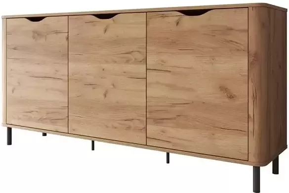 Meubella Dressoir Sann Eiken 163 cm - Foto 2