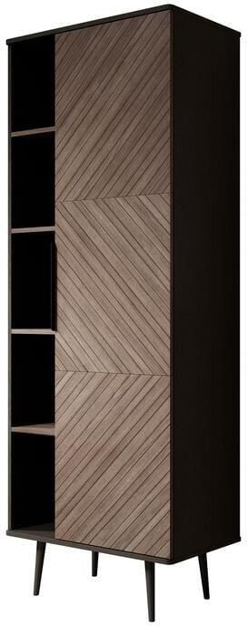 MEUBELLA Boekenkast Pedro Donker eiken Zwart eiken 70 cm - Foto 2