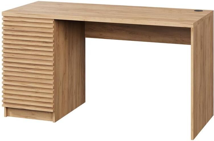 MEUBELLA Bureau Bergamo Eiken 140 cm - Foto 2