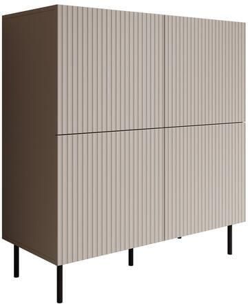 MEUBELLA Dressoir Alex Beige 101 cm - Foto 2