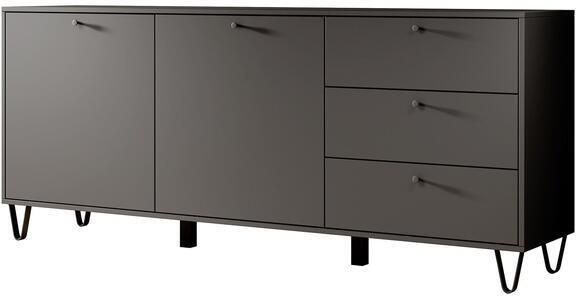 MEUBELLA Dressoir Apula Antraciet 183 cm - Foto 3