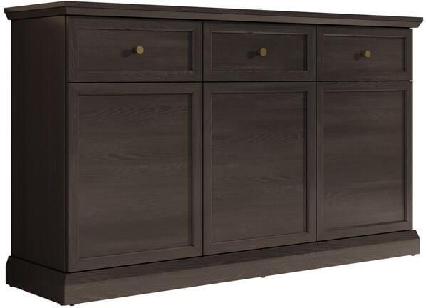 Meubella Dressoir Leroy Zwart eiken 146 cm - Foto 2