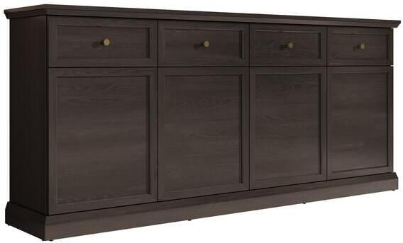 Meubella Dressoir Leroy Zwart eiken 193 cm - Foto 2