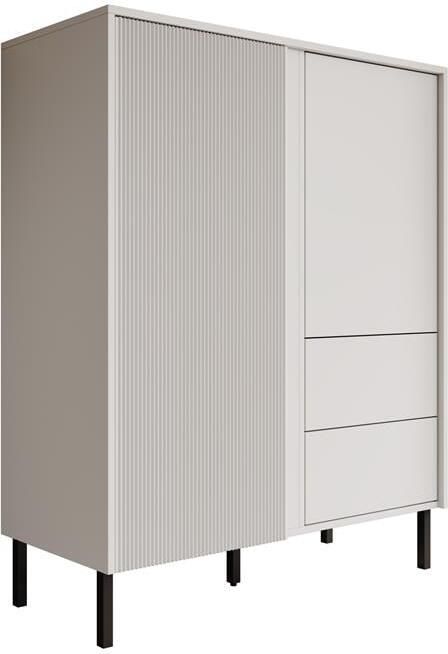 MEUBELLA Dressoir Margareth Wit 100 cm Hoog - Foto 2