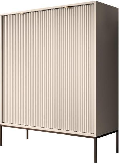 MEUBELLA Dressoir Navil Beige 104 cm Hoog - Foto 2
