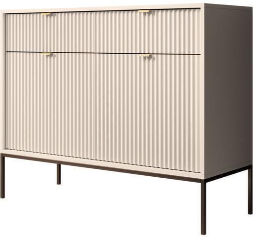MEUBELLA Dressoir Navil Beige 104 cm - Foto 2