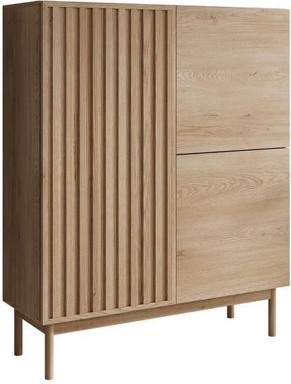 MEUBELLA Dressoir Storm Eiken 106 cm