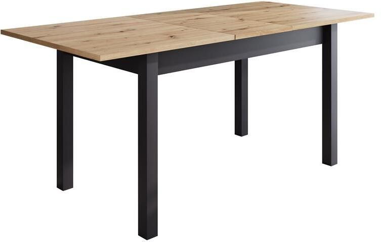 MEUBELLA Eetkamertafel Quincy Eiken 186 cm Uitschuifbaar - Foto 2