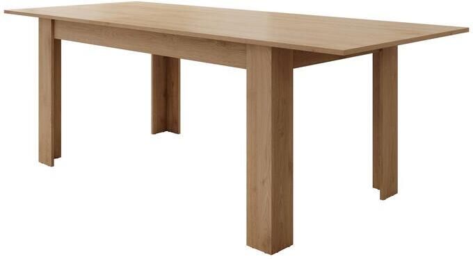 MEUBELLA Eetkamertafel Uverta Licht eiken 220 cm Uitschuifbaar - Foto 2