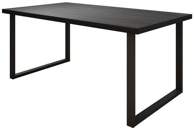 Meubella Eetkamertafel Vince Zwart eiken 180 cm - Foto 2