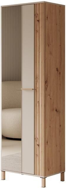 MEUBELLA Halkast Bahia Beige 60 cm Met spiegel - Foto 2