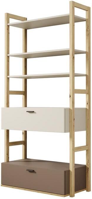 MEUBELLA Kinderboekenkast Livingston Beige 85 cm - Foto 2