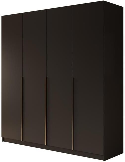 MEUBELLA Kledingkast Sabre 2 Zwart 200 cm - Foto 2